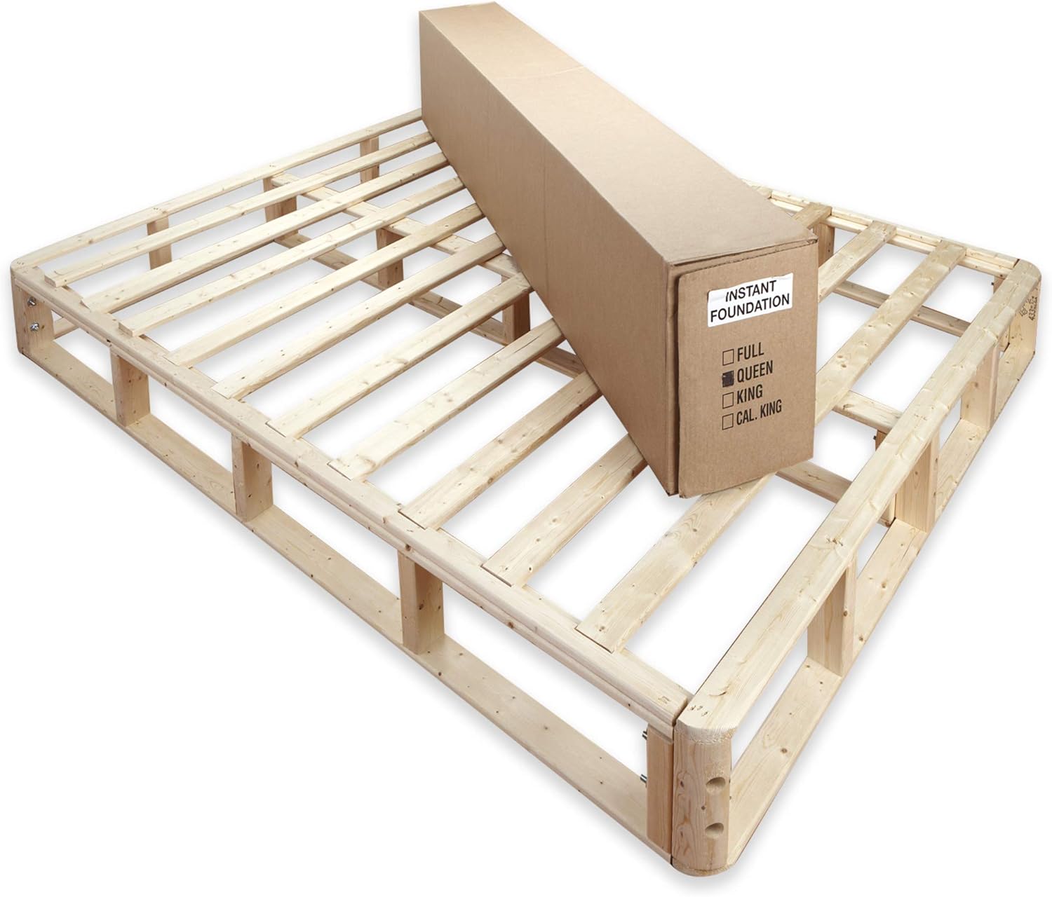 Classic Brands Instant Foundation High Profile 8-Inch Box-Spring Replacement, Queen: Furniture & Decor