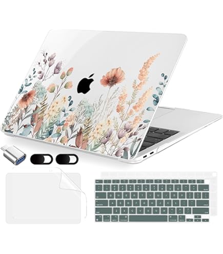 RUBAN Case For MacBook Air 13 Inch Case 2022, 2021-2018 Release - View #14