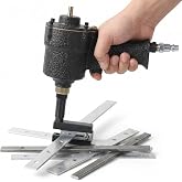 FUZIDDN Pneumatic Hole Punch 8mm Air Punch Tool for Metal Sheet Fabrication | Replacement for heavy duty pneumatic metal punchers 8mm aperture for iron, steel, and aluminum plates 360 degree rotation