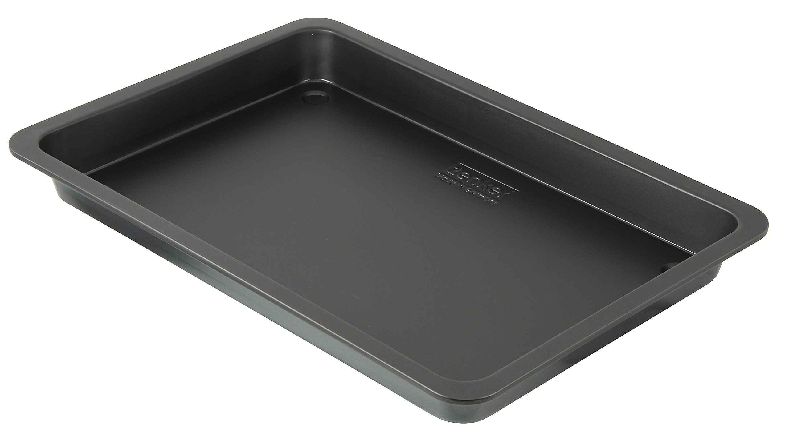 Zenker Special Cooking Frying Proof Dish, Enamel, Black, 42 x 29 x 4 cm