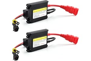 HGNVGZ Hid Ballast,DC 12V 55W Super Slim Hid Ballast Kit for H1 H3 H4 H7 H8 H9 H11 9005 9006 Pack of 2