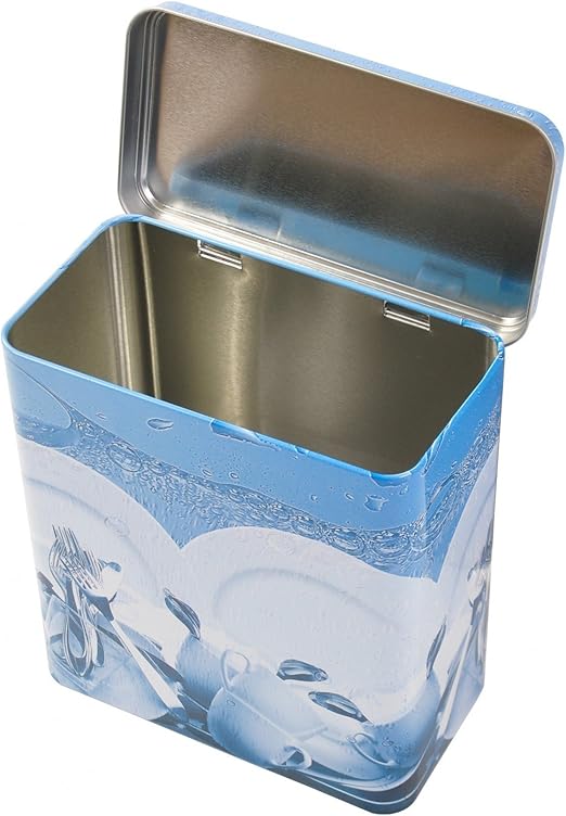 Detergente para lavavajillas Caja Metal Caja lata (pastillas lavavajillas: Amazon.es: Hogar