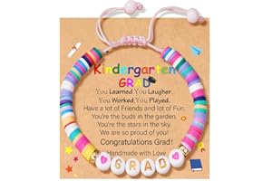 VULETO Kindergarten Preschool Graduation Gifts for Girls Boys, Adjustable Bracelet Grad Graduation Gifts for Daughter Granddaughter Niece Students