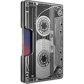 Freja Svendsen Engraved Aluminum Wallet for Men - Slim Money Clip & Card Holder with Engraved Finish. Enhanced RFID Blocking, Compact, Unique & Minimalist Wallets