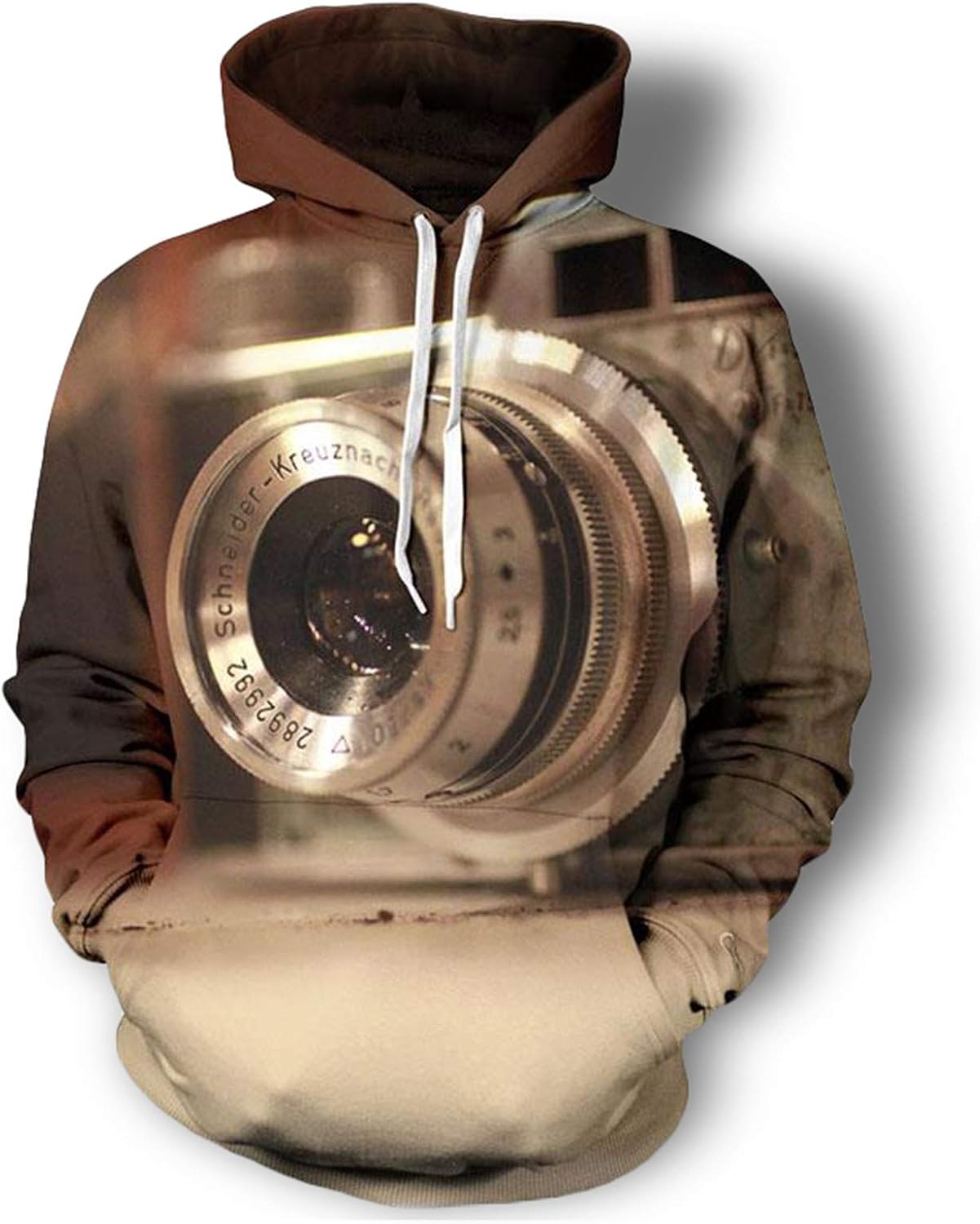 Camera 3D All Over Printed Hoodies Vintage Jumper Graphic Sweatshirt
