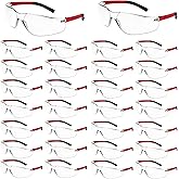 Salfboy Safety Glasses for Men Women ANSI Z87.1 Safety Glasses Bulk Protective Eyewear Scratch-Resistant