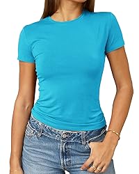 Abardsion Women's Casual Basic Going Out Crop Tops
