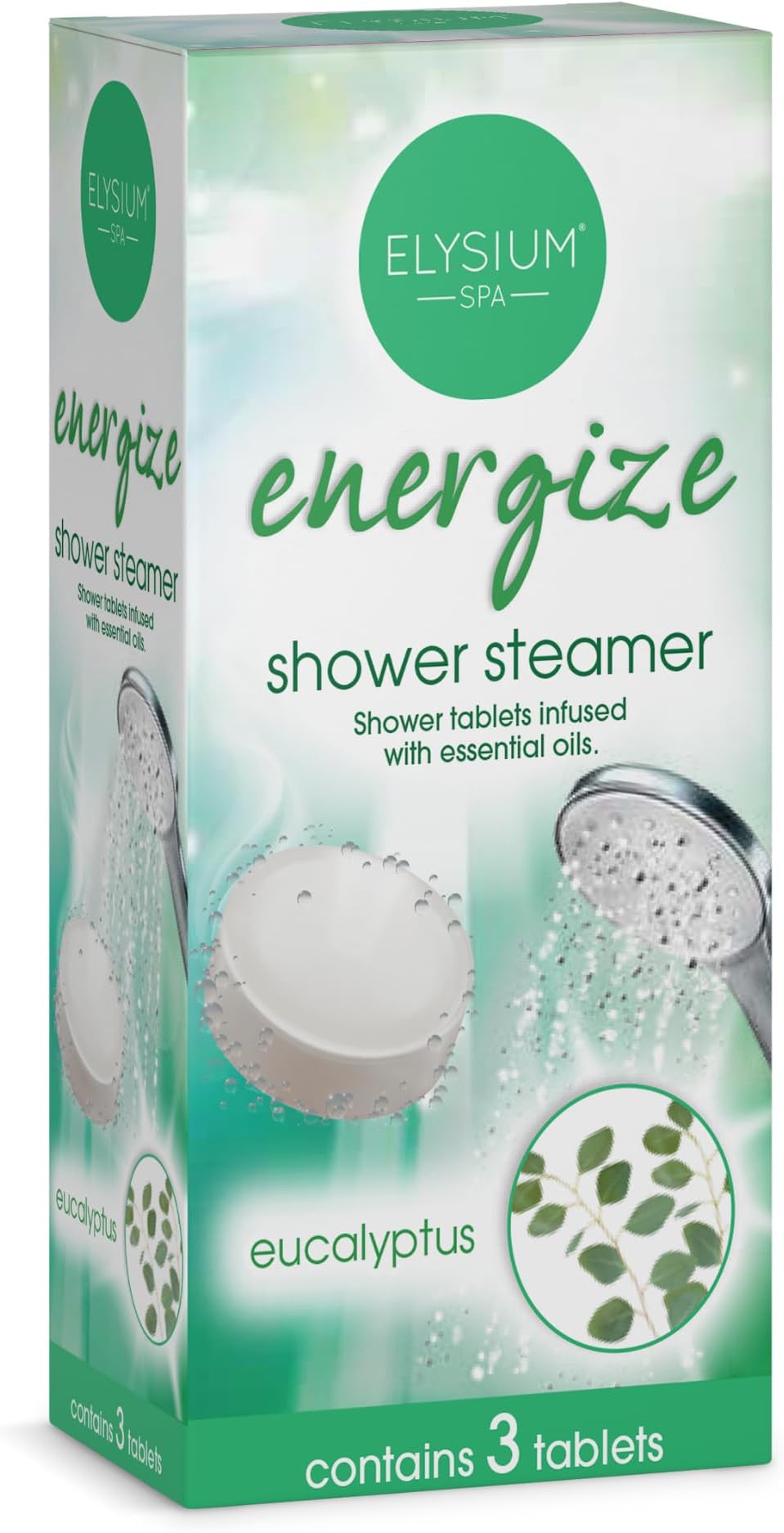 ELYSIUM SPA Eucalyptus Shower Steamers 3 Pack Infused with Essential Oils