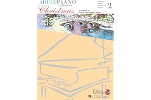 Adult Piano Adventures: Christmas - Book 2 | Piano Sheet Music with Holiday Songs for Intermediate Players | Festive Piano Songbook with Online Audio | Faber Piano Method Book with Christmas Carols