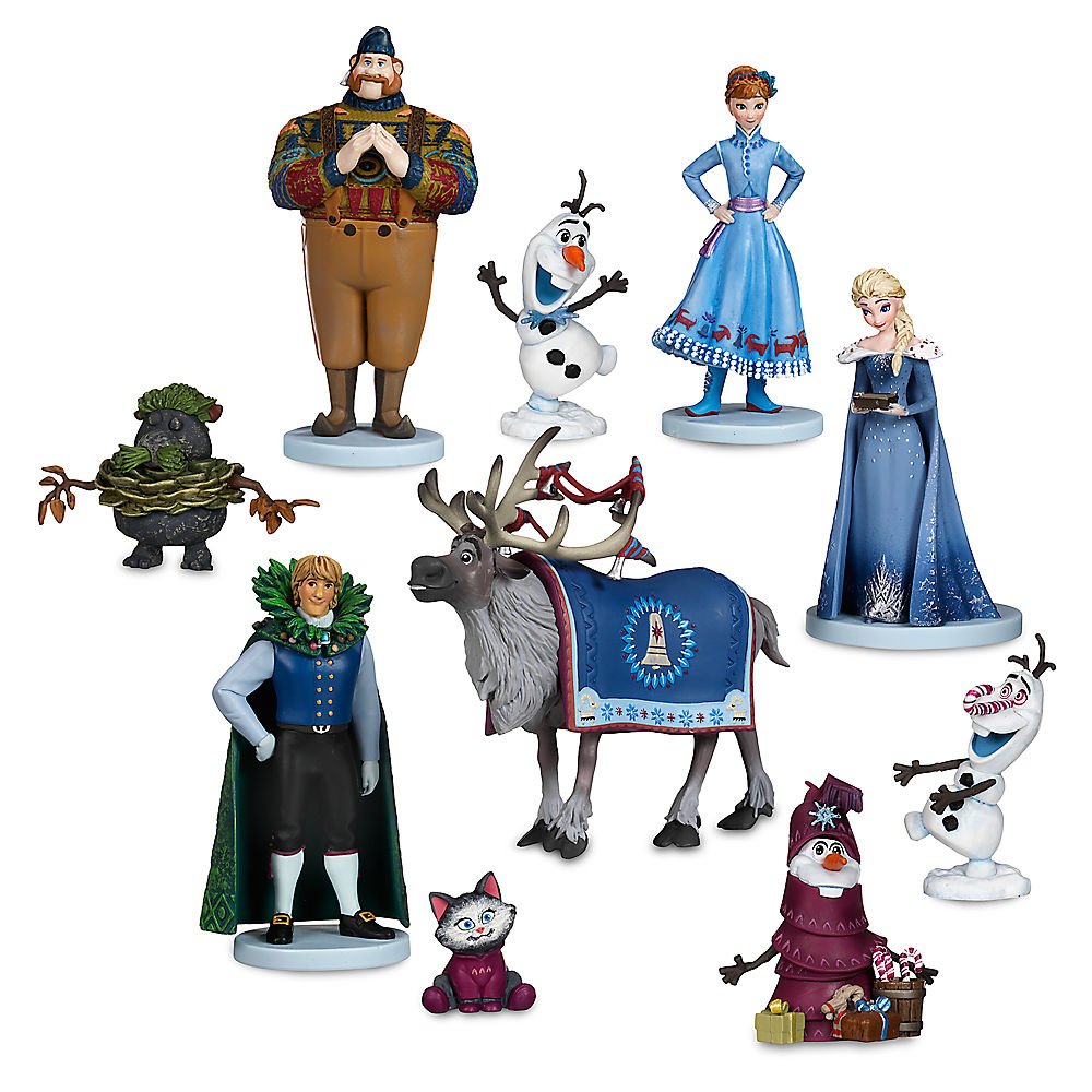 Buy Disney Olaf's Frozen Adventure Deluxe Figure Play Set 10Pc