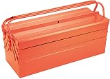 Bahco 3149-OR 5 Tray Cantilever Metal Toolbox Orange 550mm view 2