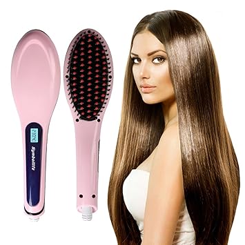 Buy Symbol Life Brush Hair Straightener Instant Magic Silky
