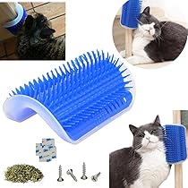 Kit 2 Escova Tira Pelos Brinquedo Para Gato Coçador Roçador Com Catnip  Coçadinha Massageadora Canto de Parede (Preto) : Amazon.com.br: Pet Shop