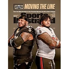 Sports Illustrated Magazine (December 2024 Issue) Moving the Line