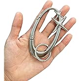 Cute Star Carabiner Clips Keychain Y2K Cool Heavy Duty Starfish Carabiner Belt Loop Clip for Men Women