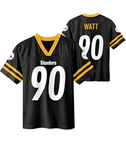 Amazon.com: Troy Polamalu Pittsburgh Steelers #43 Black Kids Youth