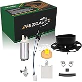 Yezoauto Fuel Pump with Regulator Strainer Gasket Tank Sealing for Honda CBR600RR / FIREBLADE CBR1000R 2003-2007 Replaces 16700-MEE-D01 16700-MEE-D02