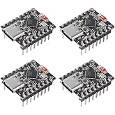 AOICRIE 4pcs ESP32 ESP32-C3 Mini Development Board Pre-Soldered ESP32 C3 Supermini WiFi Bluetooth Module 160MHz Running Frequency 2.4GHz Wi-Fi &amp; Bluetooth 5.0 for MicroPython