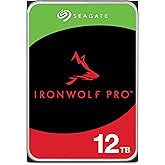 Seagate IronWolf Pro 12TB Enterprise NAS Internal HDD Hard Drive – CMR 3.5 Inch SATA 6Gb/s 7200 RPM 256MB Cache for RAID Netw