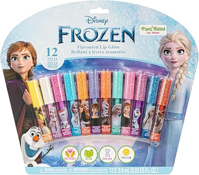 Townley Girl Disney Frozen 12 Piece Lip Gloss Set Girls Party Favors