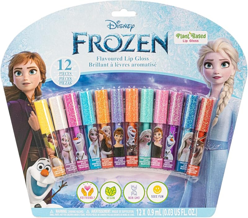 Townley Girl Disney Frozen 12 Piece Lip Gloss Set Girls Party Favors