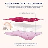 HIG Pink Reversible Coverless Duvet Set 135x200cm 10.5 Tog OEKO-TEX view 3