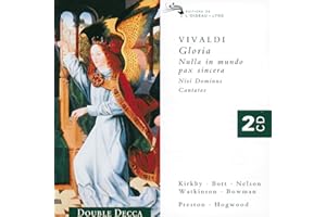 Vivaldi - Gloria · Nulla in mundo pax sincera · Nisi Dominus · Cantatas / Kirkby · Bott · Nelson · Watkinson · Bowman · Preston · AAM · Hogwood