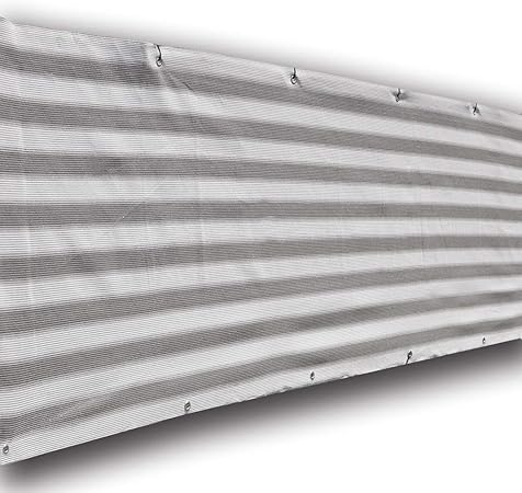 Amazon Com Alion Home Elegant Privacy Screen Windscreen Mesh For