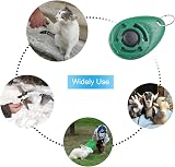 Diyife Dog Clicker 2 Pack Green Pink with Wrist Strap Pet Training Clickers view 5