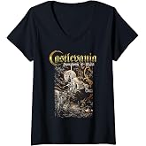 T-Shirt Gamer Castlevania Vintage Klassisches Videospiel Meme Lustig