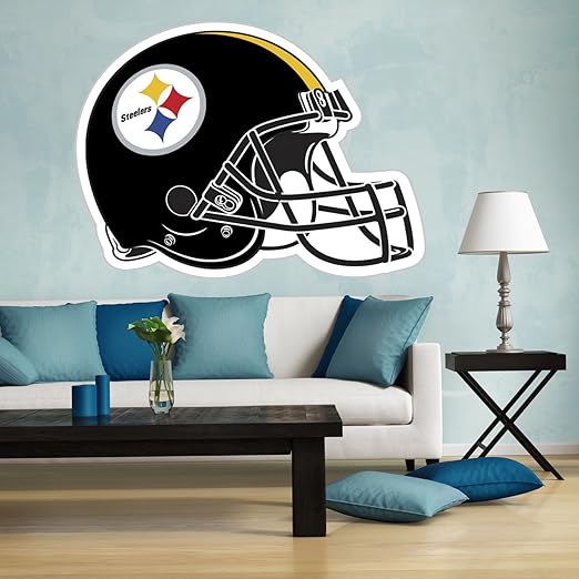 Home & Garden nEw 3pc NFL FOOTBALL TEAM HELMET WALL STICKERS Sports