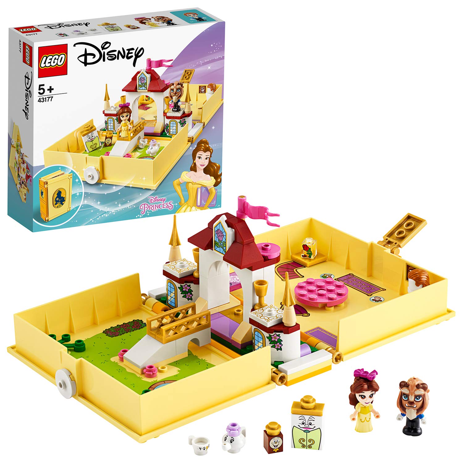 Buy LEGO 43177 Disney Princess Belle's Storybook Adventures Castle Set