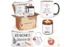 UAREHIBY Teacher Appreciation Week Gifts for Women Men - Back To School Teachers Gifts - Funny Teacher Gift Ideas - Thank You Teacher Gifts - Birthday Gifts - Valentine's Day - Retirement Gifts for Teacher