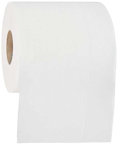 AMAZONCOMMERCIAL 2-PLY SOFT, ABSORBENT CENTERPULL PAPER TOWELS COMPATIBLE WITH UNIVERSAL DISPENSERS, FSC CERTIFIED, 7.6 X 9 IN, 6 ROLLS, 600 TOWELS PER ROLL