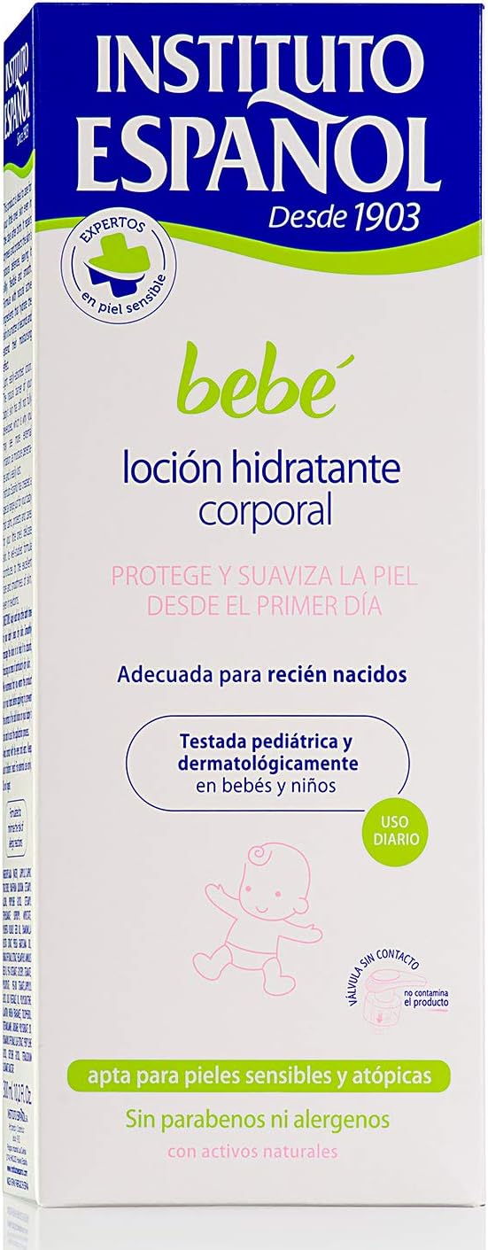 INSTITUTO ESPAÑOL Baby Moisturizing Body Lotion 300ml, white - Image 3