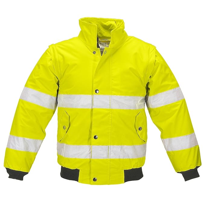 terratrend JOB Kinder-Pilotenjacke neongelb