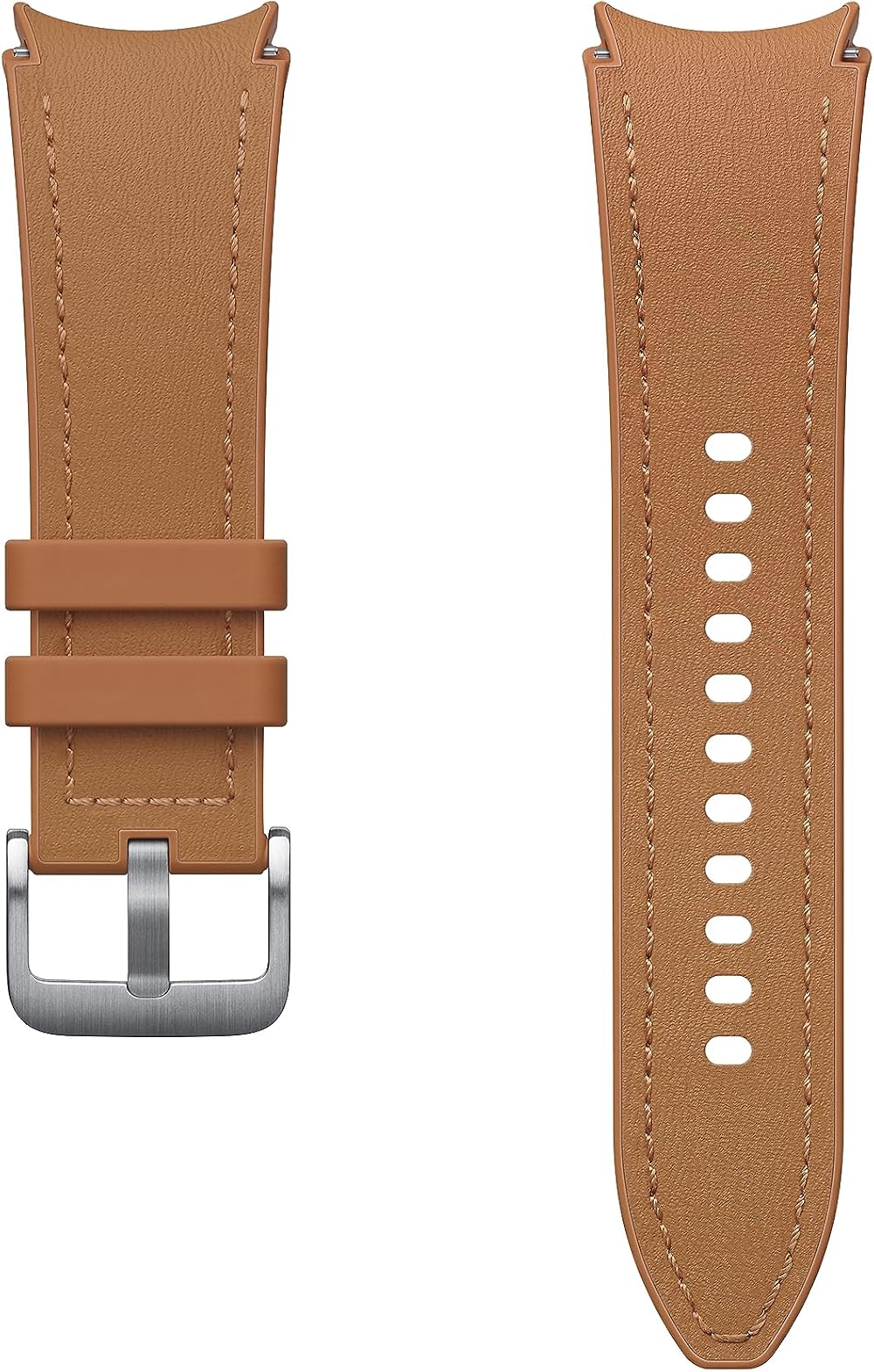 Samsung Galaxy Hybrid Eco-Leather Band M/L for Galaxy Watch Camel