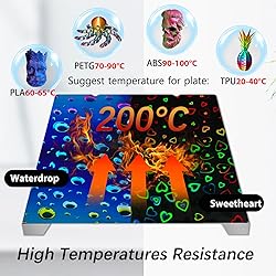 Wefuit Upgraded H1H Build Plate 235x235mm,3D
