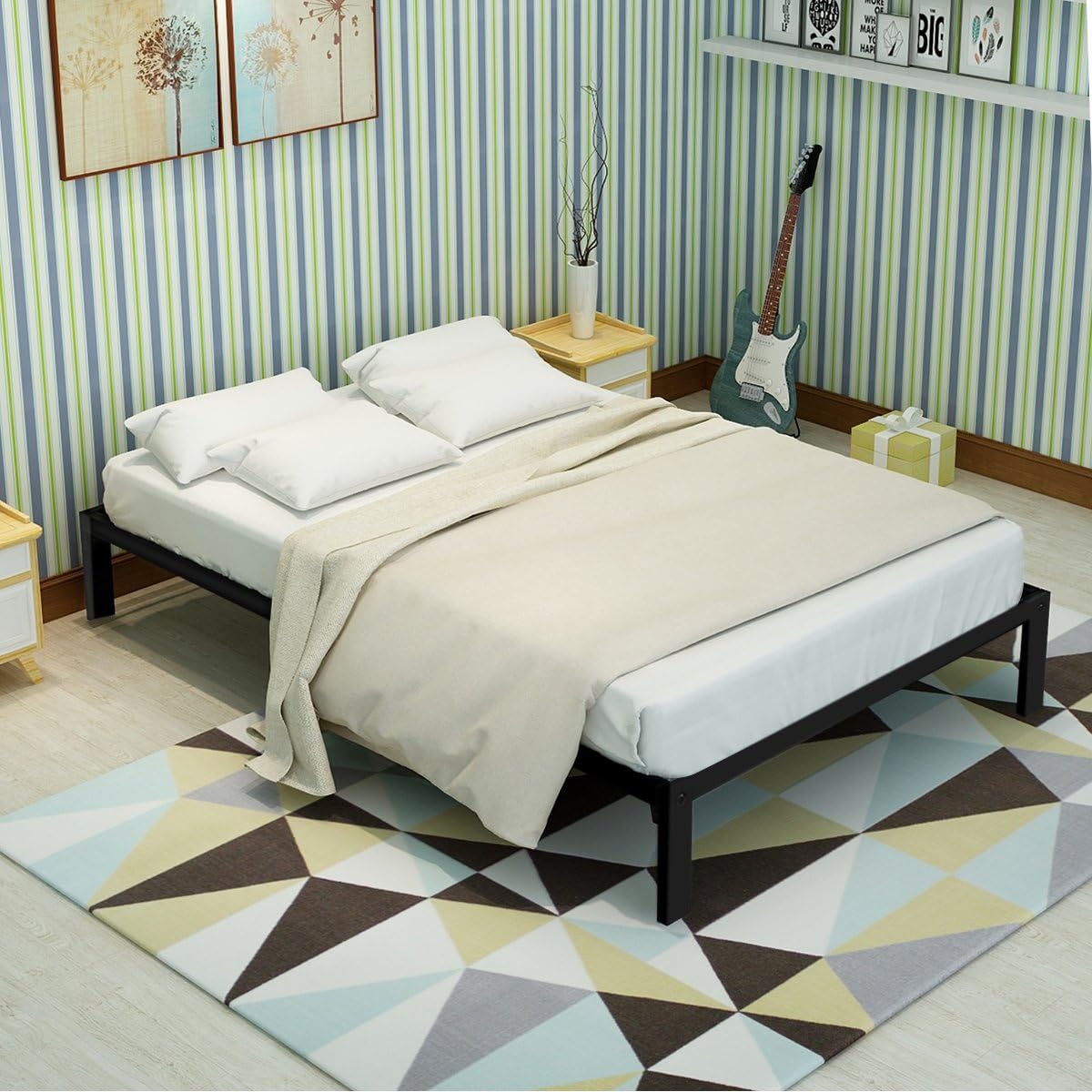 Best 12 Inch High Steel Bed Frame