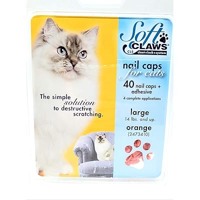Large Orange Cat Nail Caps Soft Claws Feline Take Nigeria Ubuy
