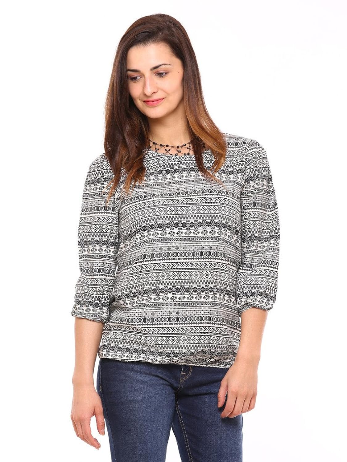 vvoguish women's regular fit cotton top