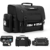 Cwatcun Camera Sling Bag, Waterproof Multifunction Photography Tactica Camera Crossbody Bag with Tripod Holder & Removable Accessory Bags for DSLR/SLR/Mirrorless Cameras - Medium