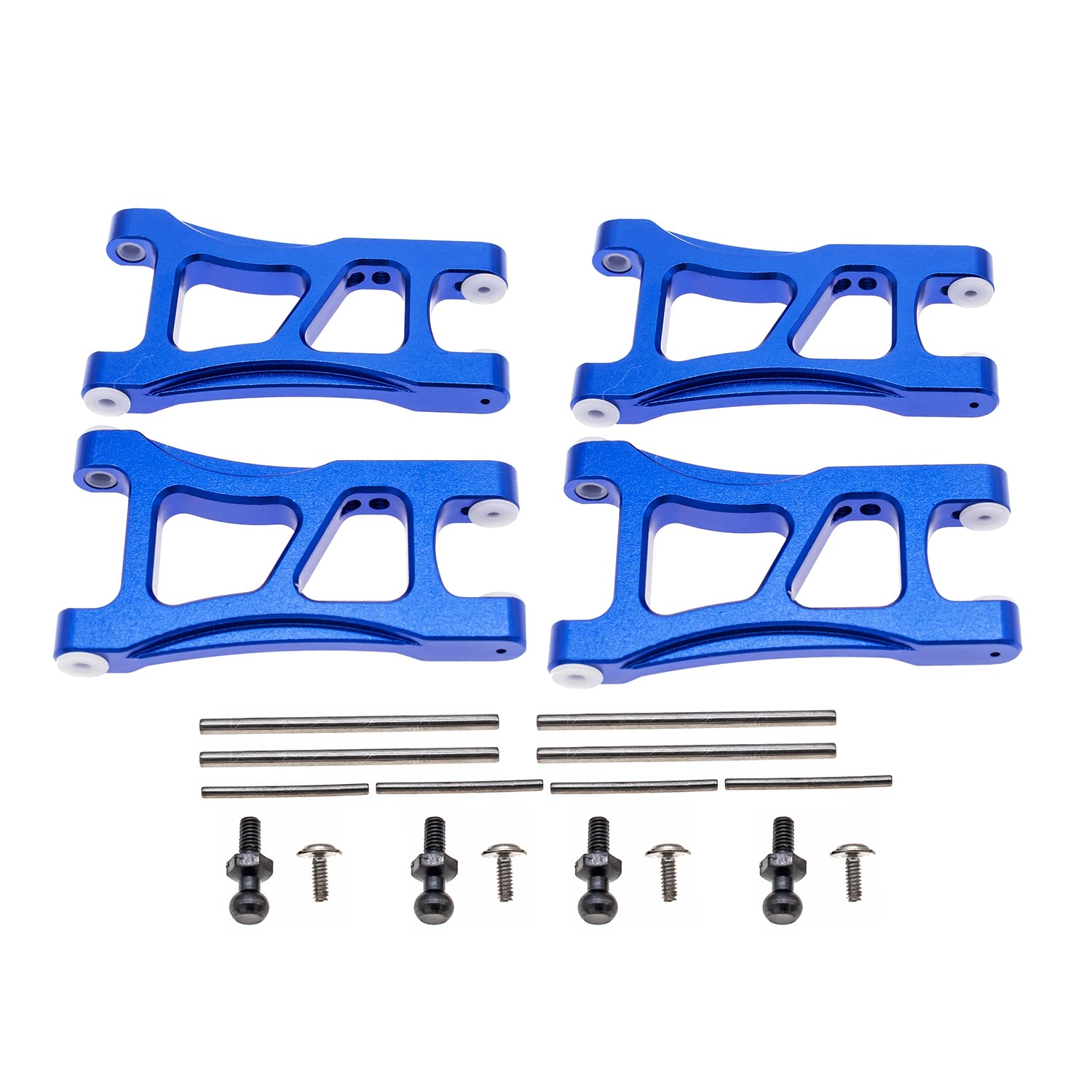 Bras De Suspension AV/AR En Alliage D’Aluminium Pour LATRAX Teton Et Desert Prerunner 1/18 RC (Bleu)