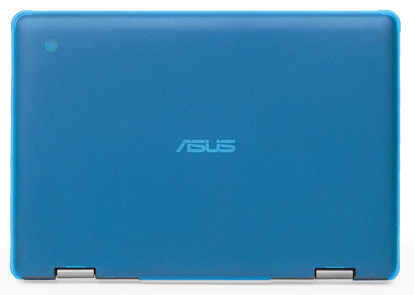 mCover Case Compatible for 2019~2021 11.6" ASUS Chromebook Flip C214MA Series Convertible Laptop Computers ONLY (NOT Fitting Any Other ASUS Models) - Aqua