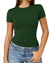 Abardsion Women's Casual Basic Going Out Crop Tops
