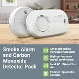 Fireangel Smoke and CO Alarm 2-Pack SB1-R FA3313 Toast Proof Optical Set view 2