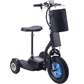 MotoTec Electric Mobility Trike 48v 750w Lithium, Black (MT-TRK-750-Lithium_Black)