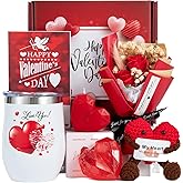 Gifts for Girlfriend Wife Lover Unique Gifts Basket Ideas Box Wedding Engagement Gifts Birthday Gifts for Women Heart-shaped Gifts Red Rose Gift Love You Gifts Romantic Gifts Set
