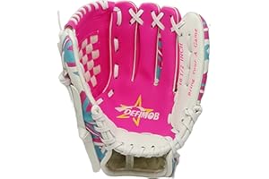 DEFIMOB Baseball Glove, Softball Mitt, Baseball Mitt，9.5''-12.5'' for T-Ball Youth Adult Training and Beginner Play, Softball Glove Left Hand Glove, Right Hand Throw