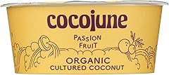 Cocojune, Yogurt Coconut Cultures Passion Fruit Organic, 4 Ounce